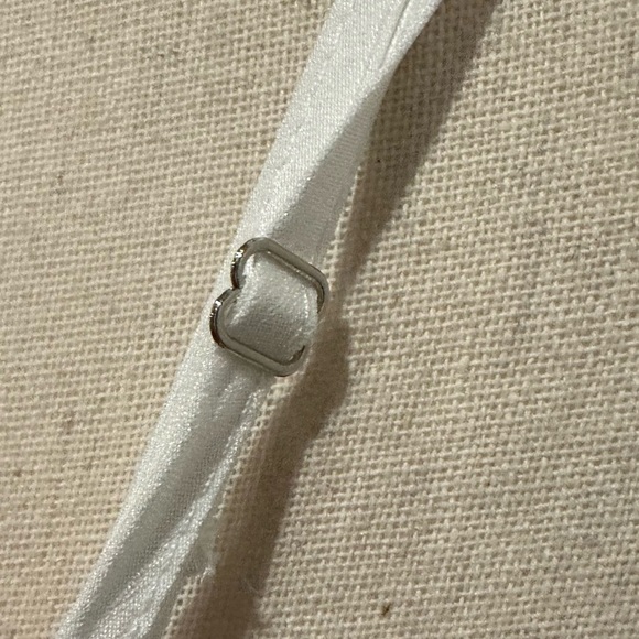 Princess Polly Molina White Mini Dress Size 4 straps eyelash ruffle fringe  NWT - Picture 6 of 12